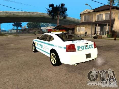 Dodge Charger Police NYPD for GTA San Andreas