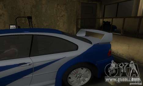 BMW M3 Tuneable for GTA San Andreas