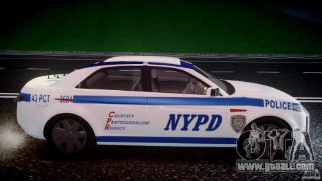 Carbon Motors E7 Concept Interceptor NYPD [ELS] for GTA 4