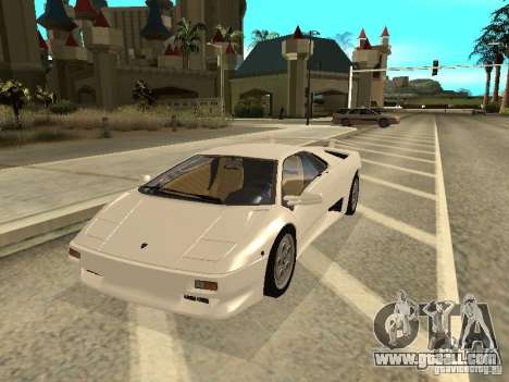 Lamborghini Diablo VT 1995 V2.0 for GTA San Andreas