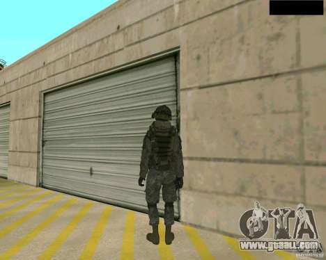 The soldier's skin from CODMW 2 for GTA San Andreas