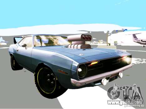 Plymouth Cuda AAR 340 1970 Muscle Cars for GTA San Andreas