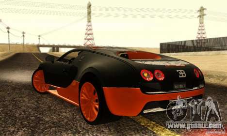 Bugatti Veyron SuperSport for GTA San Andreas