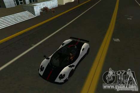 Pagani Zonda Cinque Roadster 2010 for GTA Vice City