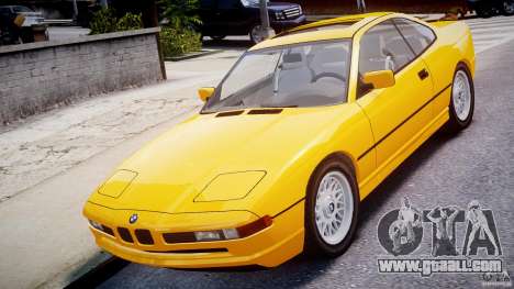 BMW 850i E31 1989-1994 for GTA 4