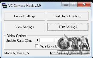 Camera Hack 2.9 for GTA Vice City