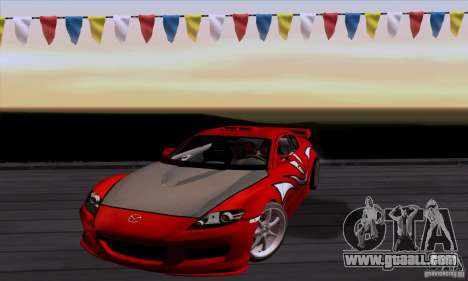 Mazda RX-8 Speed for GTA San Andreas