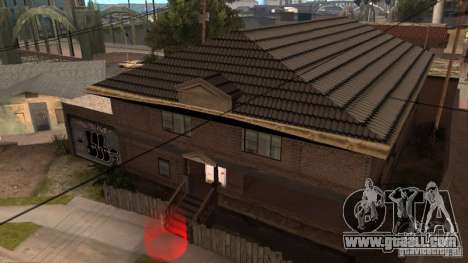 New home CJ (New Cj house GLC prod v1.1) for GTA San Andreas