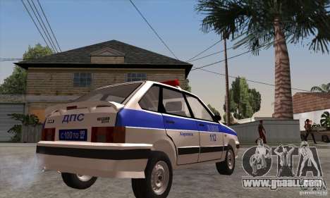 ВАЗ 2114 Police for GTA San Andreas