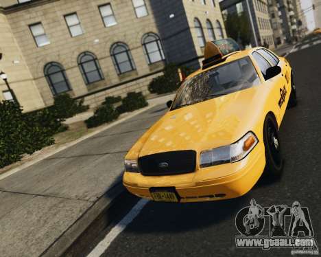 Ford Crown Victoria NYC Taxi 2012 for GTA 4