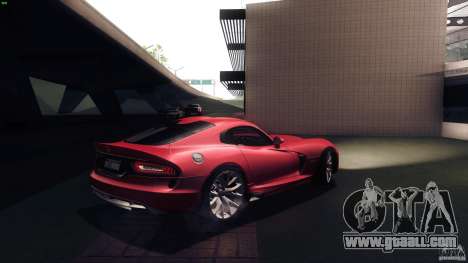 Dodge SRT Viper GTS 2012 V1.0 for GTA San Andreas