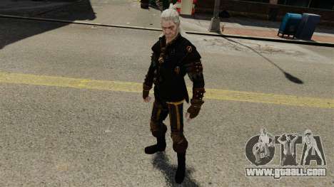 Geralt of Rivia v3 for GTA 4