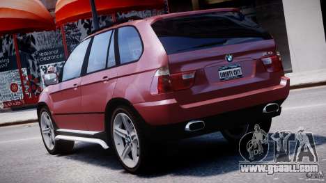 BMW X5 E53 v1.3 for GTA 4