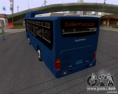 Daewoo Bus BAKU for GTA San Andreas