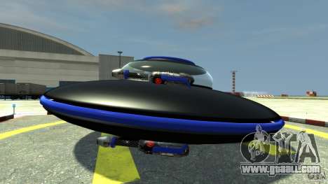 UFO neon ufo blue for GTA 4