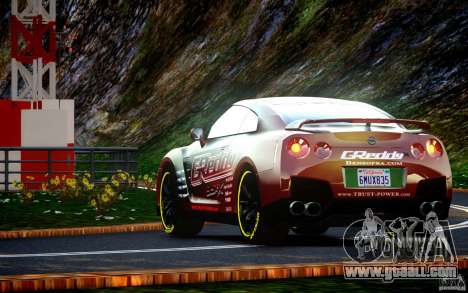 Nissan GT-R Black Edition GReddy for GTA 4