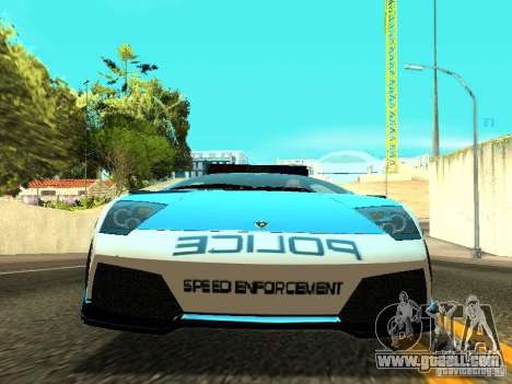 Lamborghini Murcielago LP640 Police V1.0 for GTA San Andreas