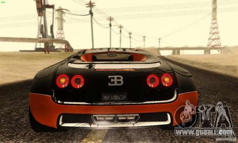 Bugatti Veyron SuperSport for GTA San Andreas