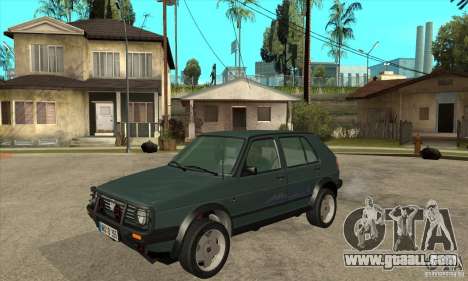 Volkswagen Golf Country MkII Syncro 4x4 1991 for GTA San Andreas