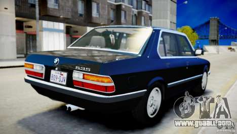 BMW 535 E28 for GTA 4