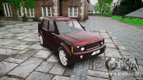 Land Rover Discovery 4 2011 for GTA 4
