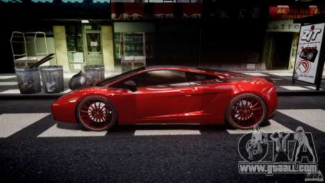 Lamborghini Gallardo Superleggera 2007 (Beta) for GTA 4