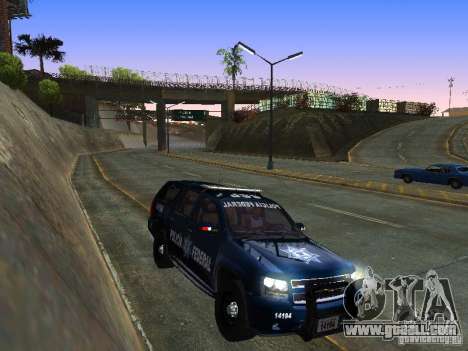 Chevrolet Tahoe 2008 Police Federal for GTA San Andreas