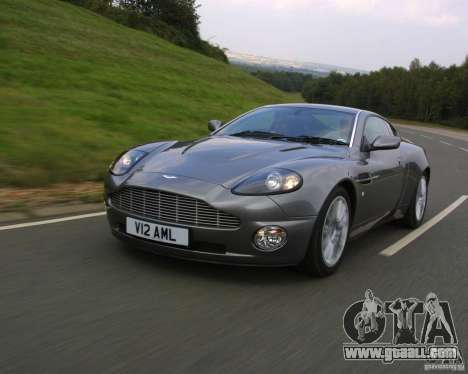 Aston Martin V12 Vanquish 6.0 i V12 48V for GTA Vice City