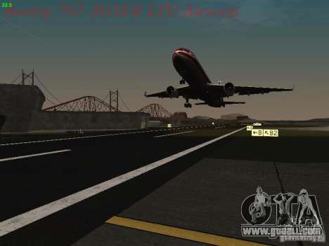 Boeing 767-3G5ER LTU Airways for GTA San Andreas