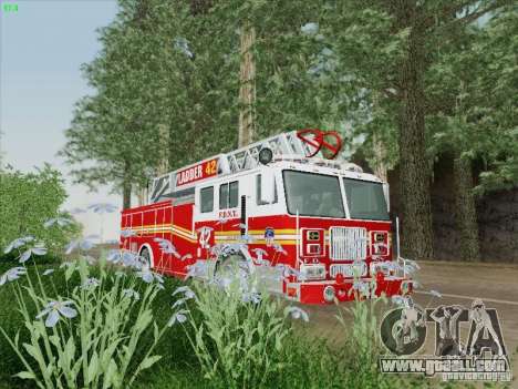 Seagrave Ladder 42 for GTA San Andreas