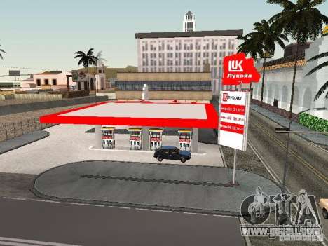 The Lukoil Gas Station for GTA San Andreas