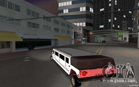 HUMMER H1 limousine for GTA Vice City