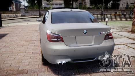 BMW M5 E60 2009 for GTA 4