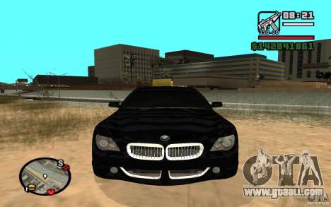 BMW M6 2006 for GTA San Andreas