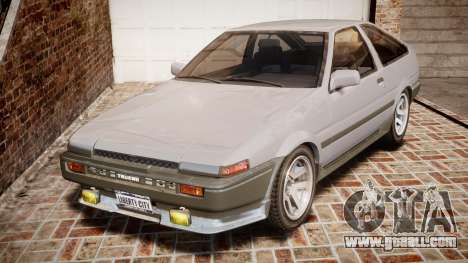 Toyota Sprinter Trueno 1986 for GTA 4