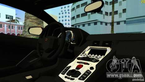 Lamborghini Aventador LP 700-4 for GTA Vice City