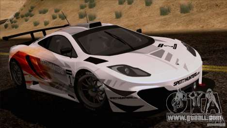 McLaren MP4-12C Speedhunters Edition for GTA San Andreas