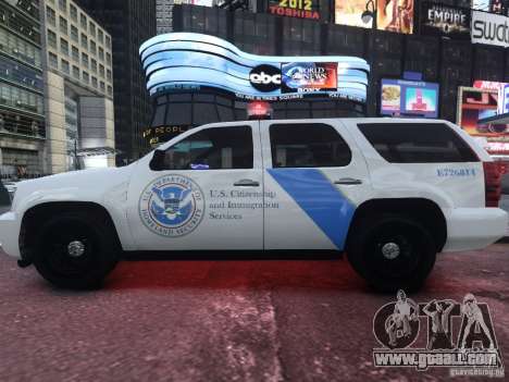 Chevrolet Tahoe Homeland Security for GTA 4