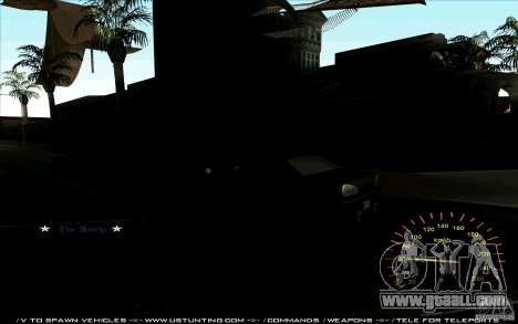 Speedometer for GTA San Andreas