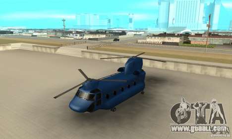 CH-47 Chinook ver 1.2 for GTA San Andreas