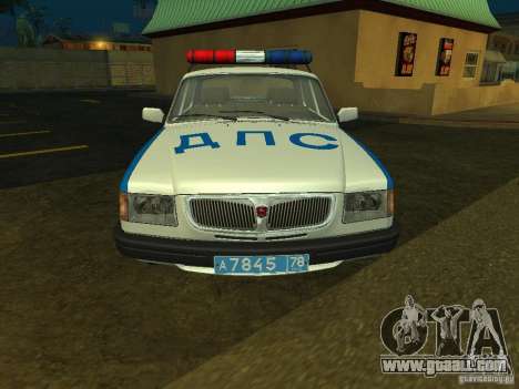 GAZ 3110 Police for GTA San Andreas