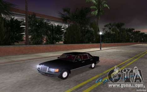 Mercedes-Benz W126 500SE for GTA Vice City