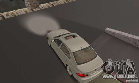 Bright white headlights for GTA San Andreas