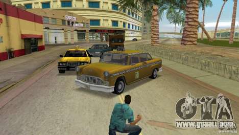 Cabbie HD for GTA Vice City