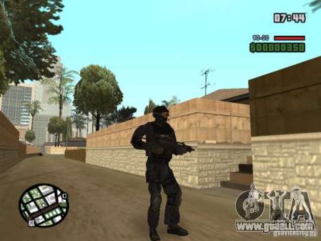 Commando of the SWAT 4 for GTA San Andreas