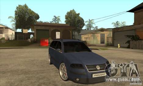 Volkswagen Passat B5.5 2.5TDI 4MOTION for GTA San Andreas