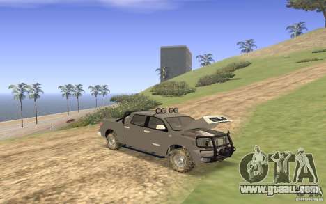 Toyota Tundra 4x4 for GTA San Andreas