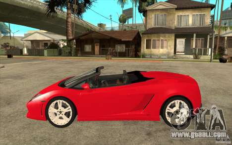 Lamborghini Gallardo LP560 Spider for GTA San Andreas