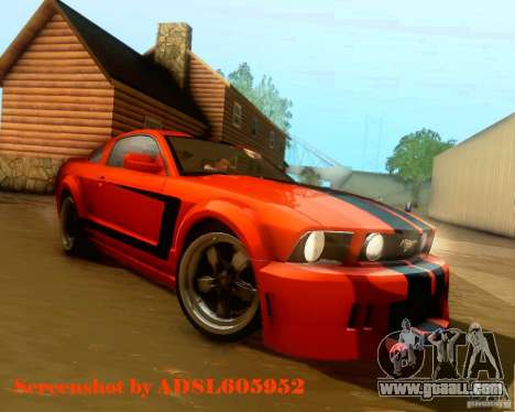 Ford Mustang GT 2005 Tunable for GTA San Andreas
