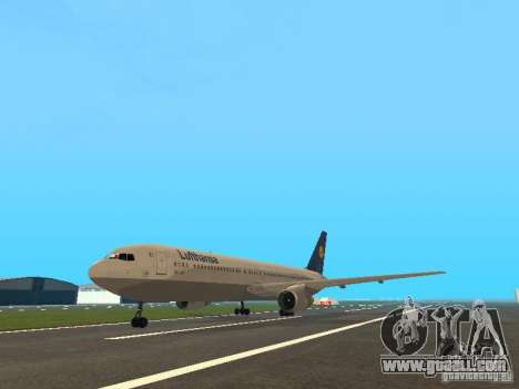 Boeing 767-300 Lufthansa for GTA San Andreas